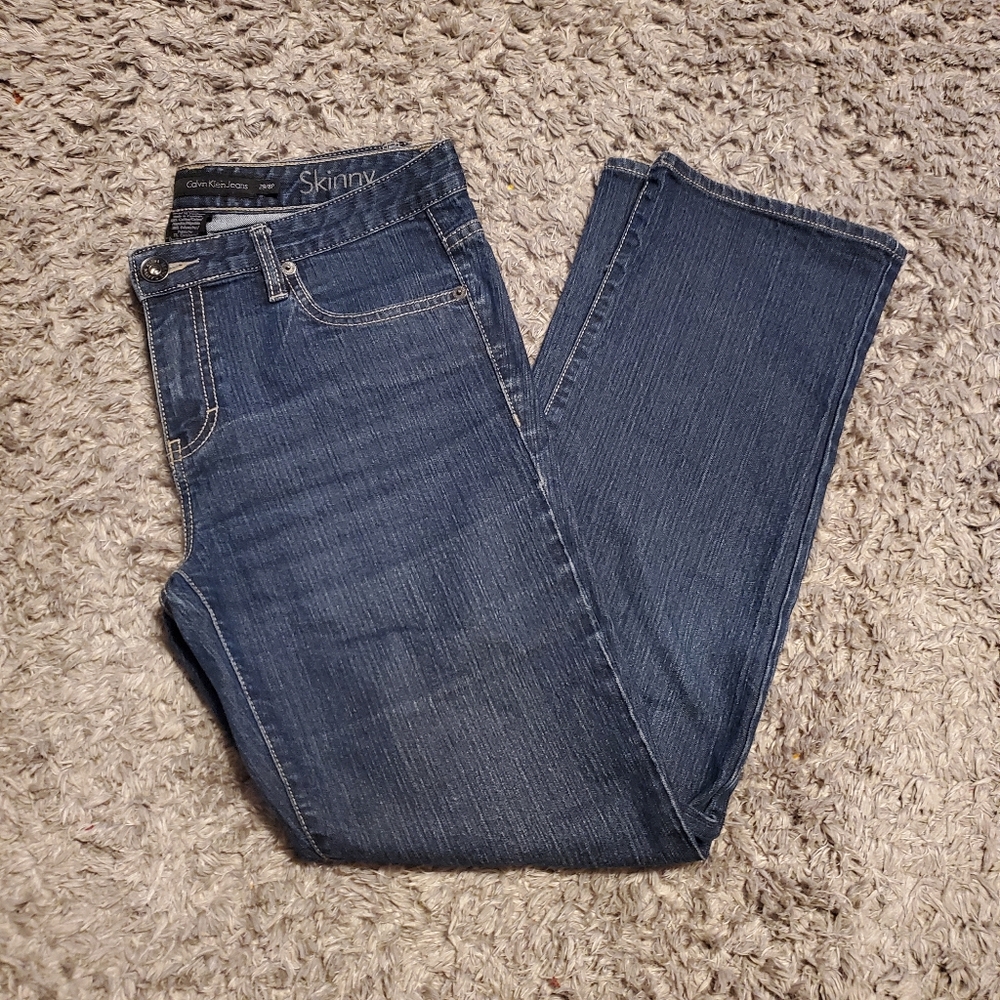 Calvin Klein Womens Skinny Jeans